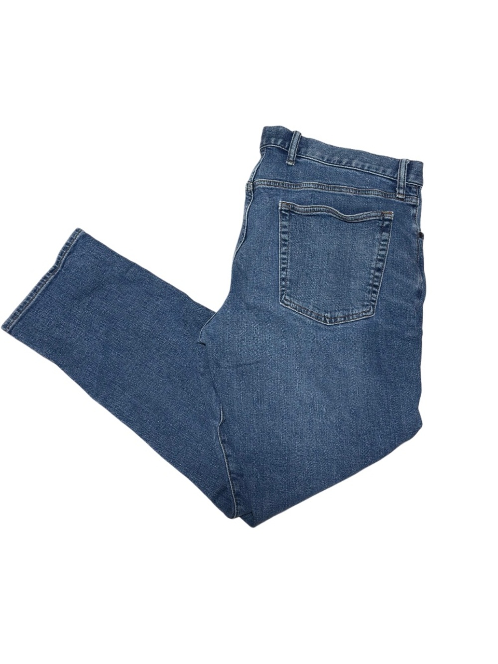 Gap Straight Taper Jeans Men’s W36 L30 Medium Wash Cotton Stretch Denim
